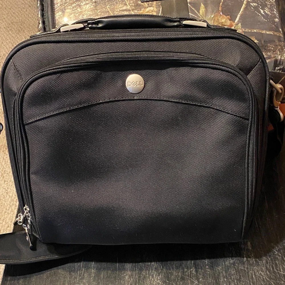 Dell Black Laptop Bag for Men